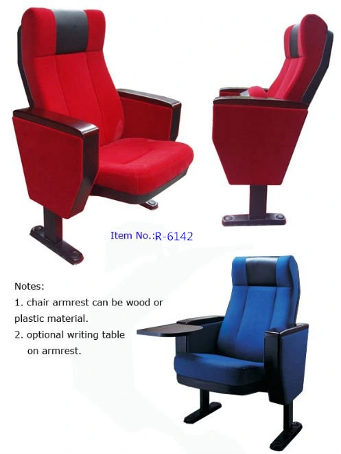 Auditorium Chair, Conference, Push Back Auditorium Chair, Plastic Auditorium Seat, Auditorium Seating (R-6142) , Hall Chairs