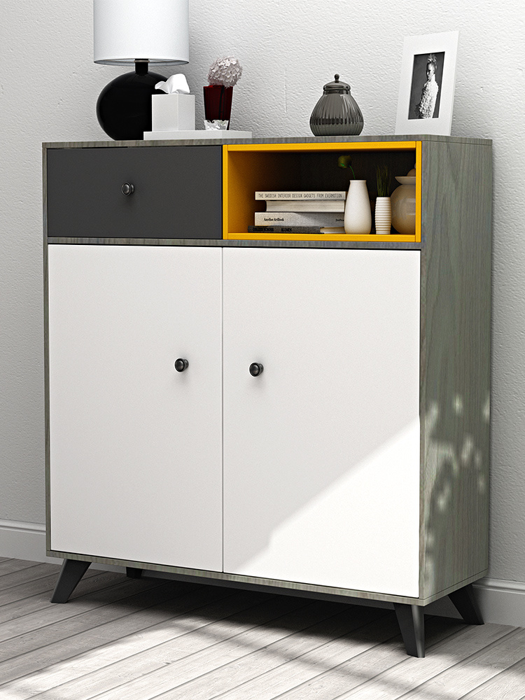 Modern Design Home Living Room Melamine Storage Cabinet