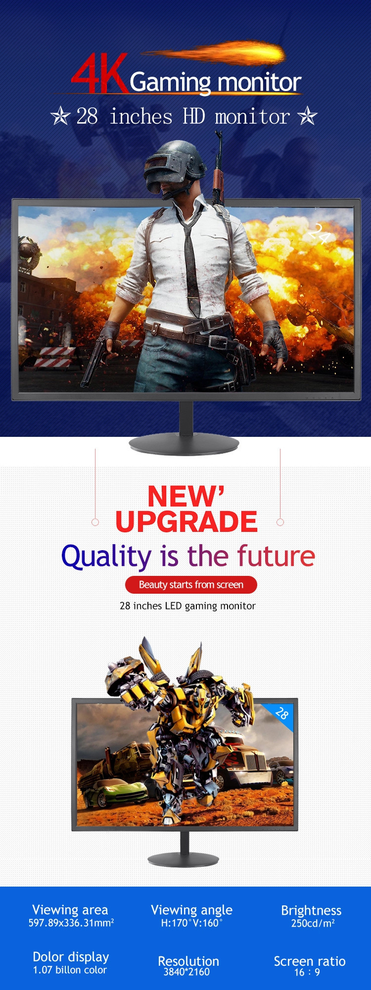 31.5 Inch Desktop Gaming Monitor 240Hz 1ms Curved 1500r Monitor 32inch FHD LCD Computer Gaming Monitor 