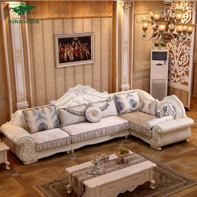 Italian Leather Living Room Sofa, Modern Furniture Home Antique Leather Sofa Classic Furniture Sofa Set