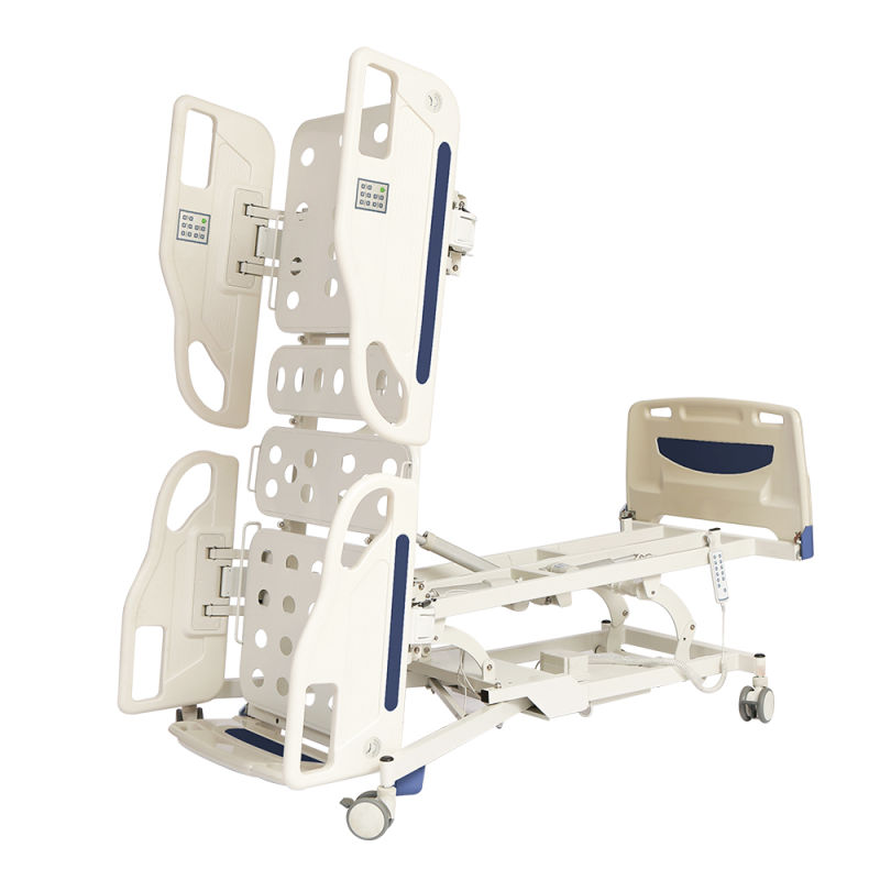 Six Function Electric Hospital Bed/Patient Bed/Fowler Bed/Nursing Bed/ICU Bed/Medical Bed Without Mattress