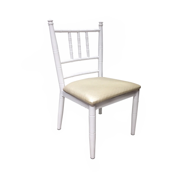 Wholesale Stackable Metal Pure White Tiffany Kids Chair