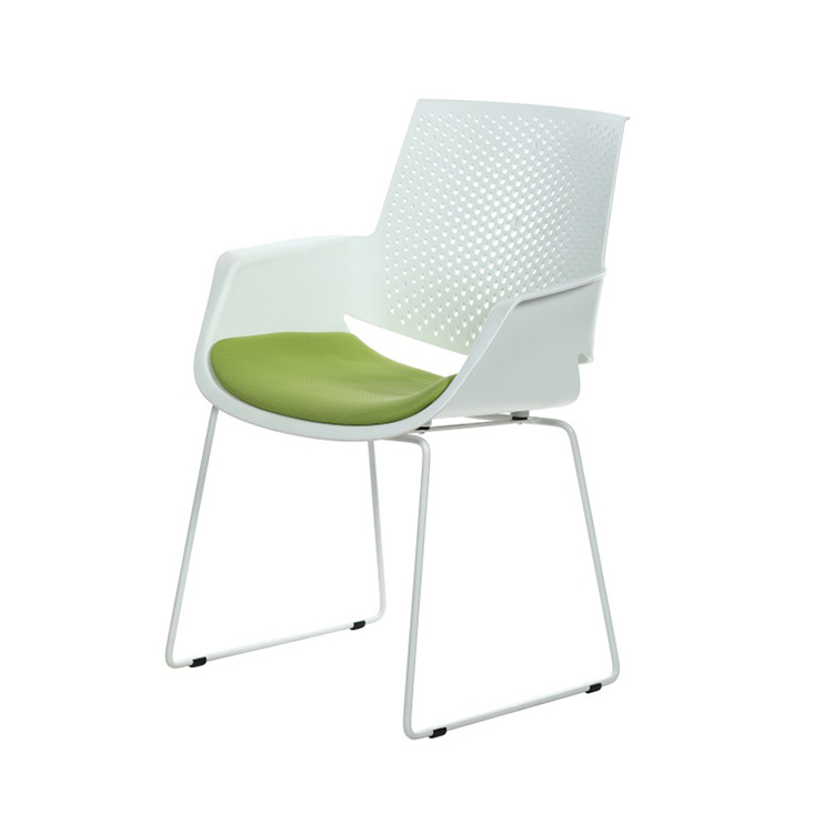 Modern PP Plastic Chair Office Furniture Metal Legs Office Chair