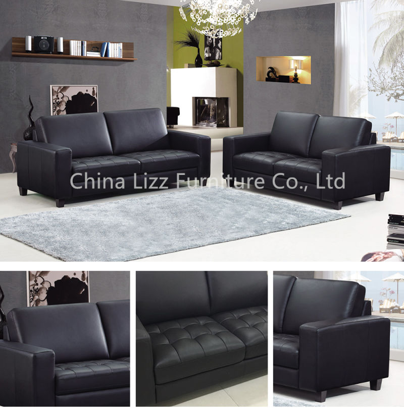 Italian Corner Living Room Genuine Leather Sofa Furniture