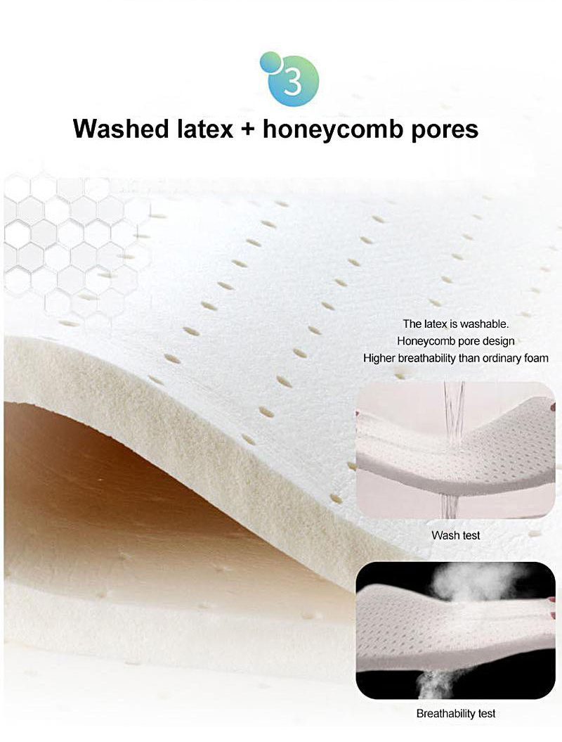 Home Latex Bed Mattress Folding Thick 8cm Single Bed