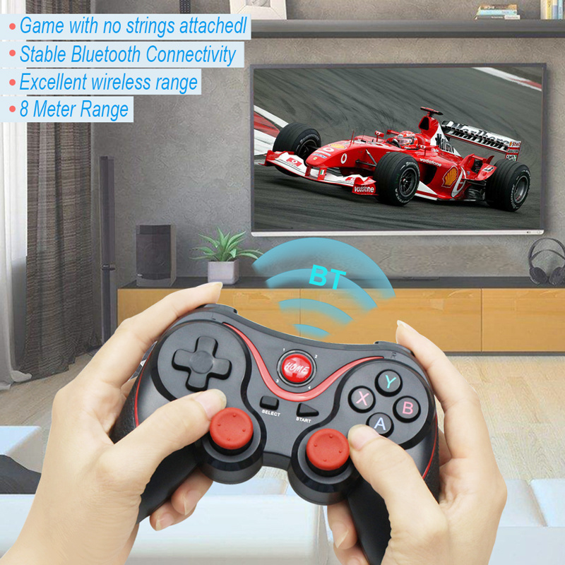 Hot Wireless Joystick Bluetooth Game Controller for PC Ios Android TV Desktop