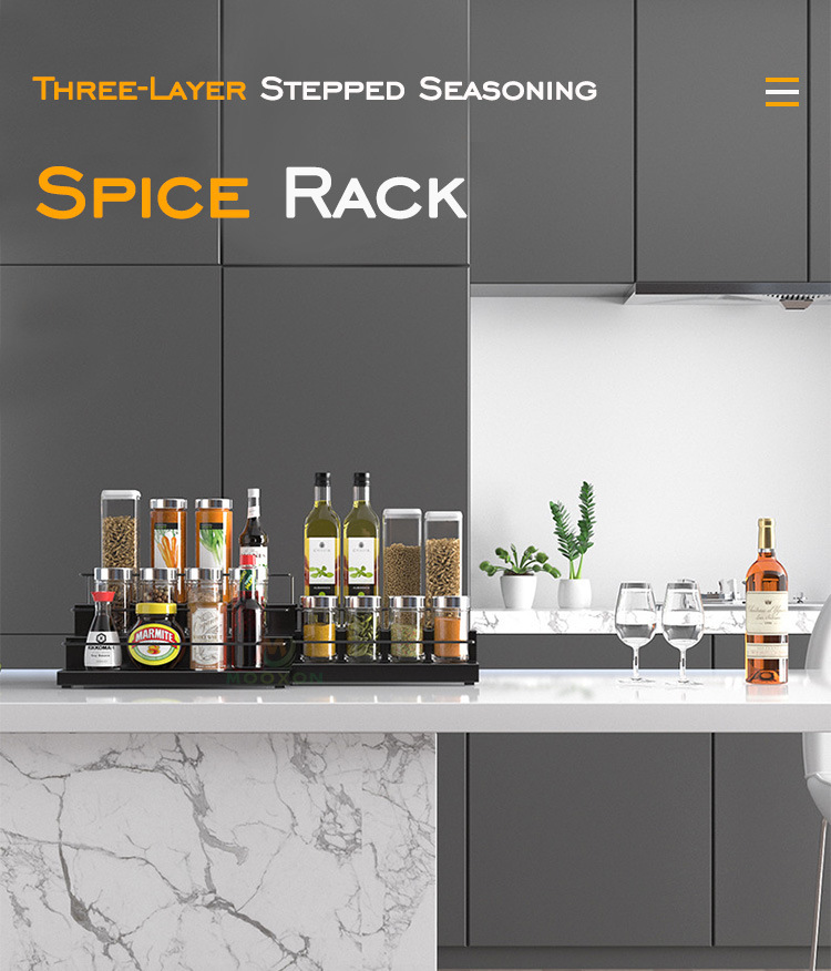 Hot Sale Multifunctional Metal Rack Kitchen Stand Kitchen Shelf
