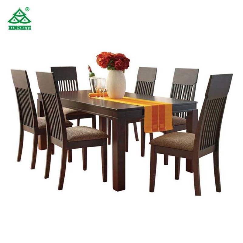 Waterproof Plywoodwooden Tables for Hotel, Modern Style Commercial Dining Tables with Chair