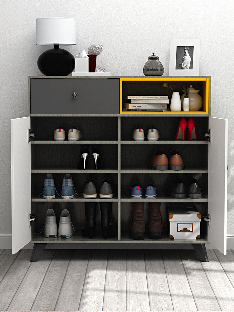 Modern Design Home Living Room Melamine Storage Cabinet