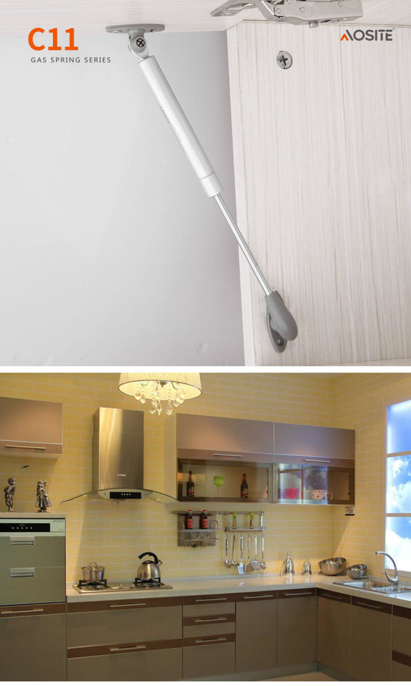 C11 Hight Quality Gas Spring Gas Lift Gas Support for Kitchen Cabinet, up & Down Cabinet Door
