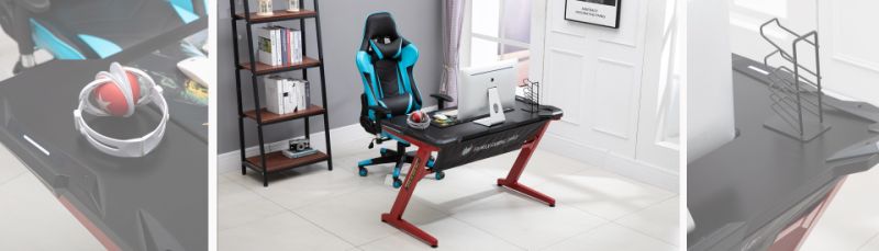 Home Office Chair Game Chair Gaming Chair PC Computer Gaming Chair with Footrest