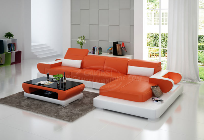Stylish Minimalist Nordic Living Room Corner Sofa G8002C