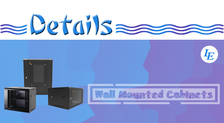 12u 600*550mm Wall Mounted Network Cabinet with Lockable Back Door