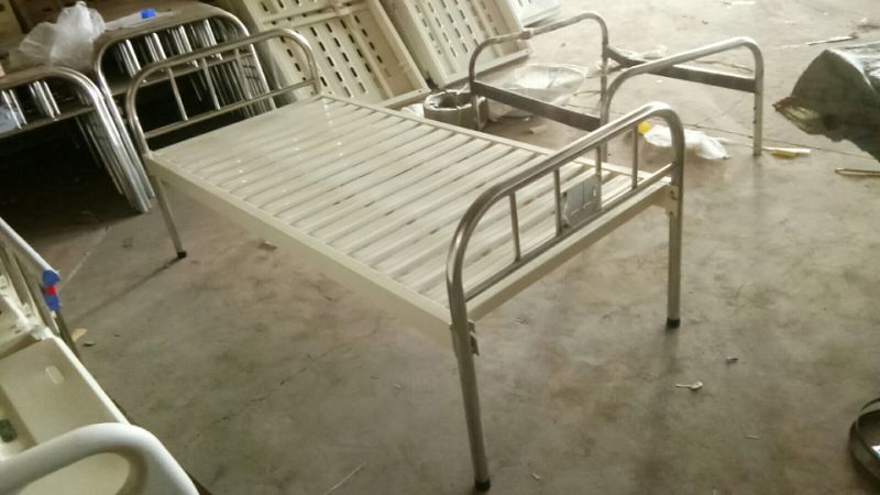 Stainless Bed Head and Adjustable Bed Board Medical Bed