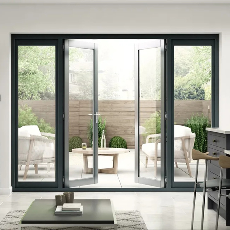 French Style Aluminium Double Casement Doors for Homes External Door