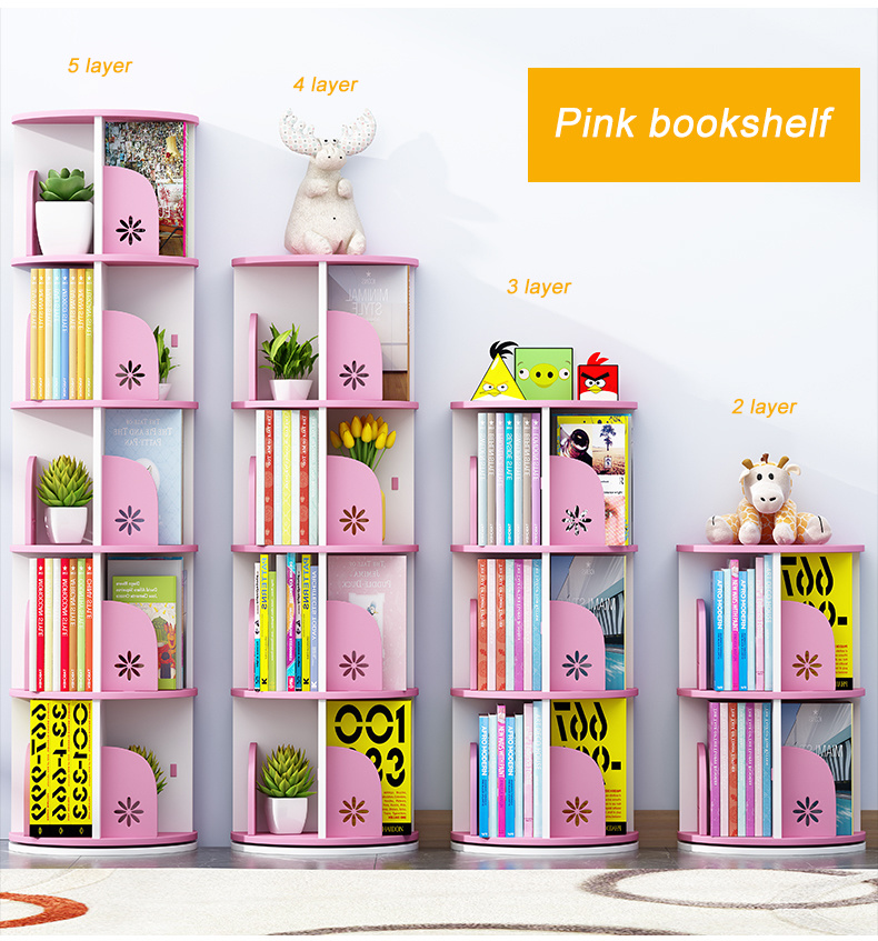Children Book Shelf - Can Rotating Shelf - New Stlye Book Rack