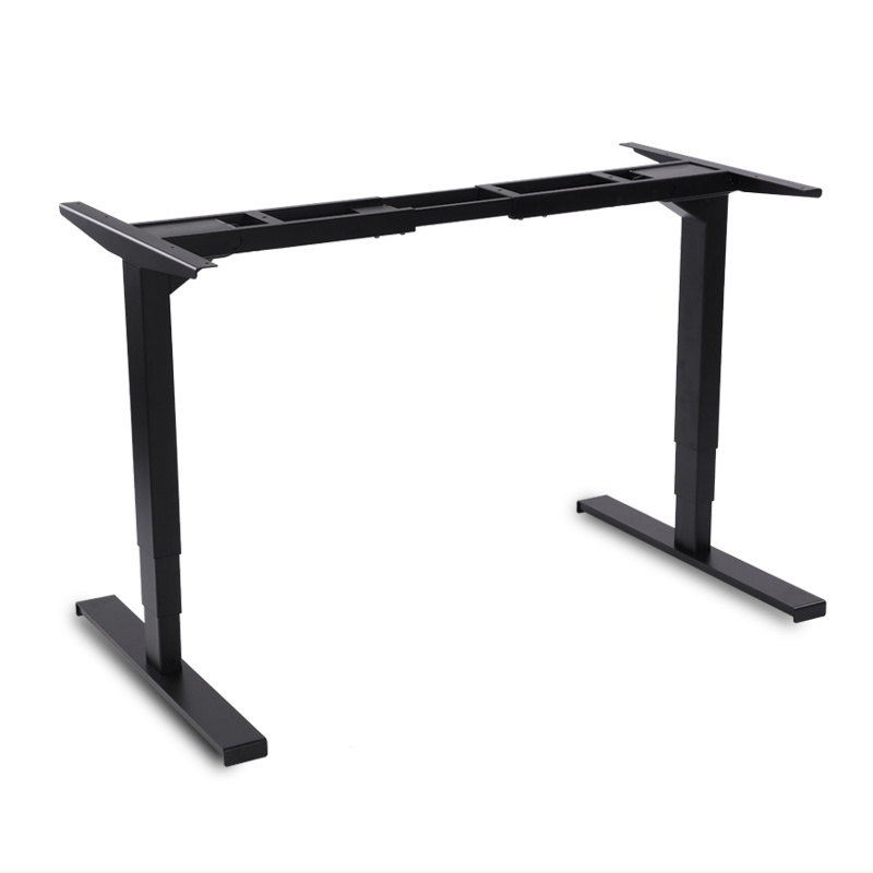 Standing Desk Height Stable Strucure Adjustable Desk Sit Stand Home Office Desk