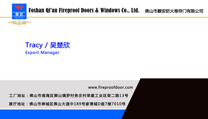 Interior Fire Rated Wooden Door in Foshan
