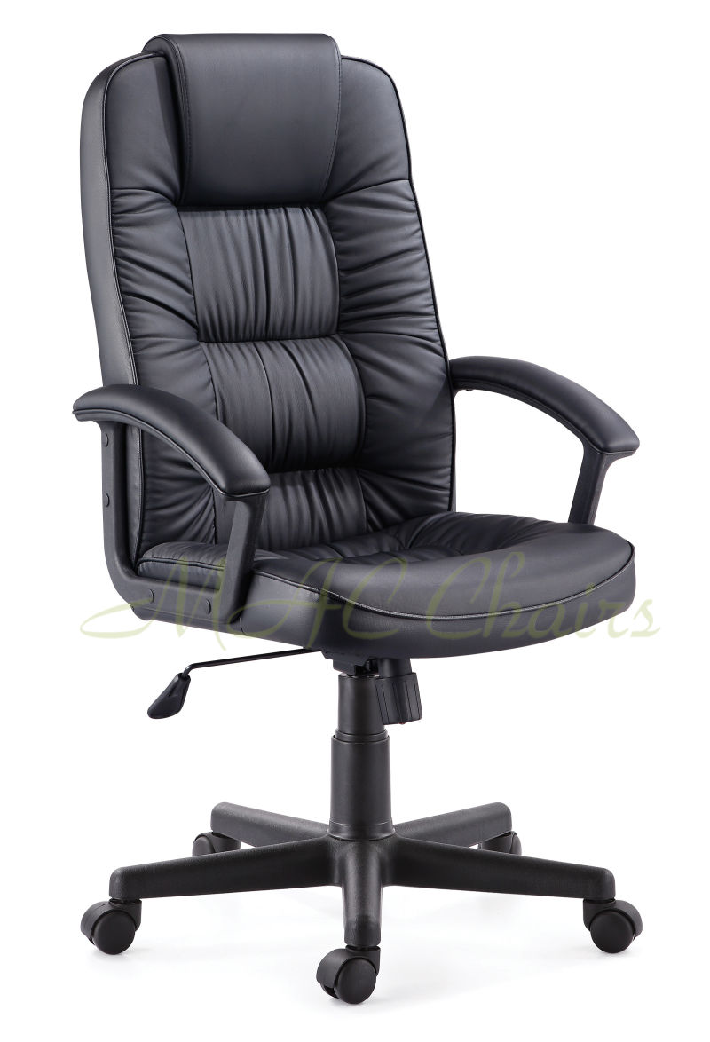 Factory Price High Back Ergonomic Leather Modern Office Chair