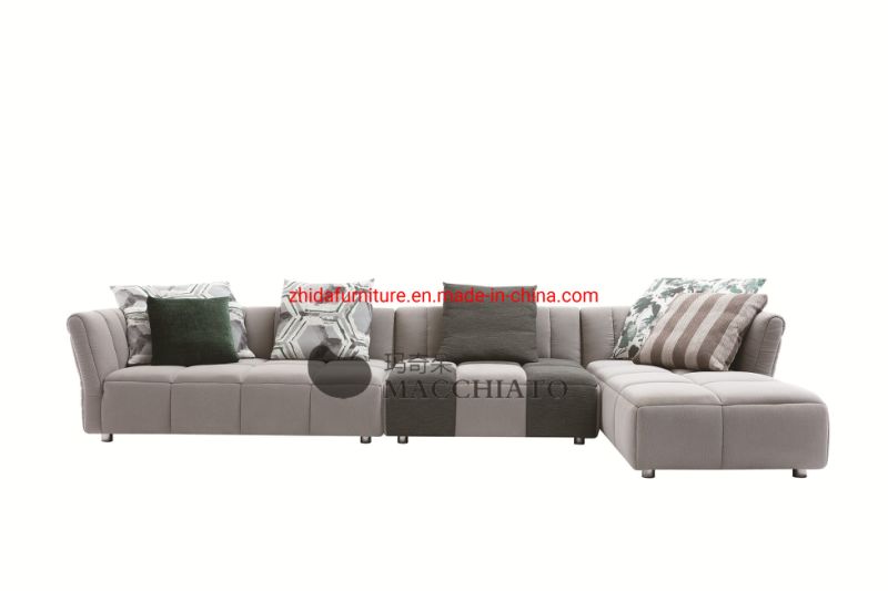 Modern Sectional Sofa Fabric Sofa Set
