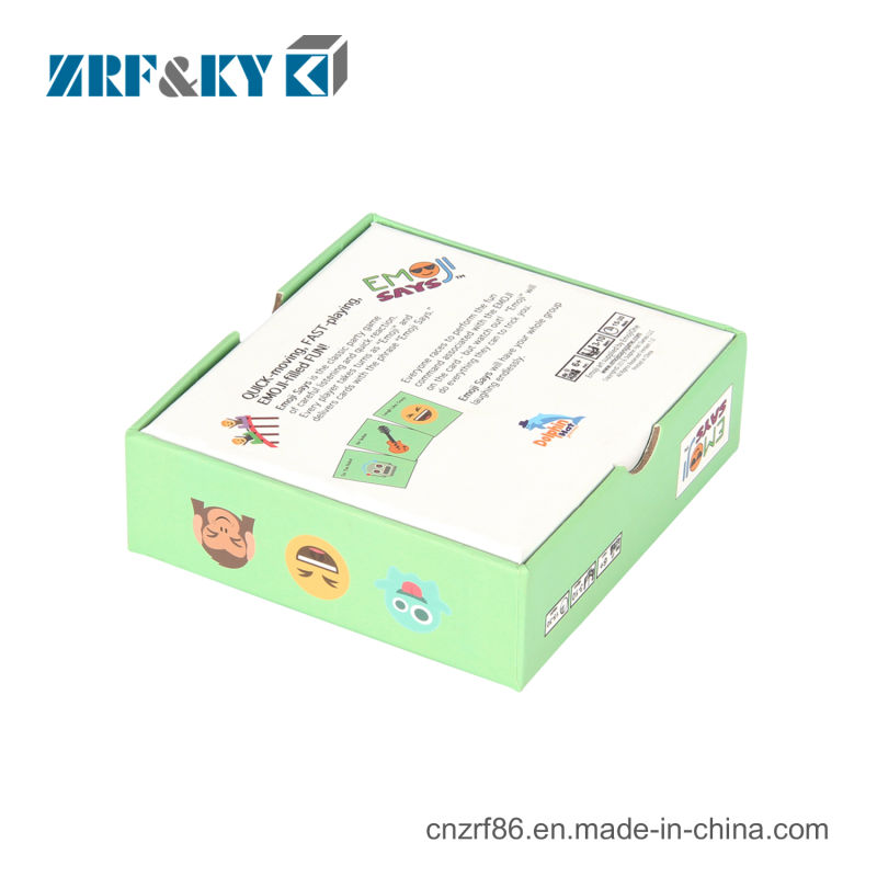 Children Cardboard Paper Playing Cards Gift Packaging Game Boxes