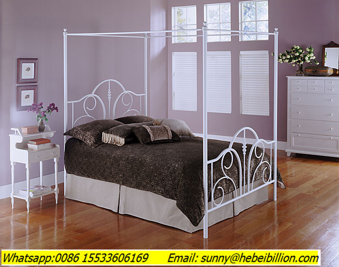 Wrought Iron Metal Bunk Beds/Single Beds King Size Queen Size Furniture Sofa Bed