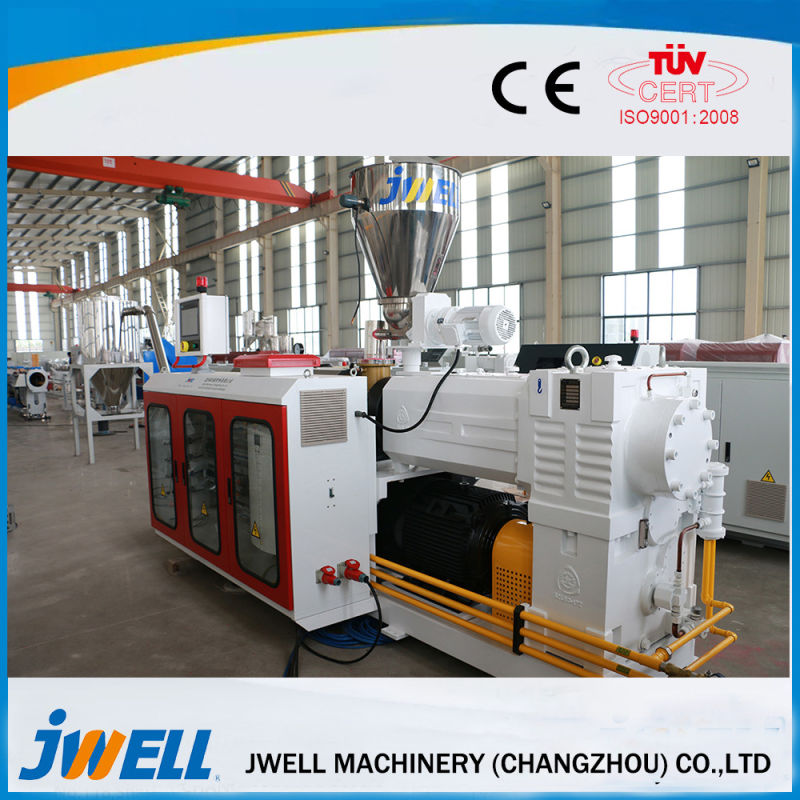 Plastic HDPE Water Drainage Pipe Machine/ PE/ PE WPC Plastic Profile for Outer Door Application Plastic Extruder Machine
