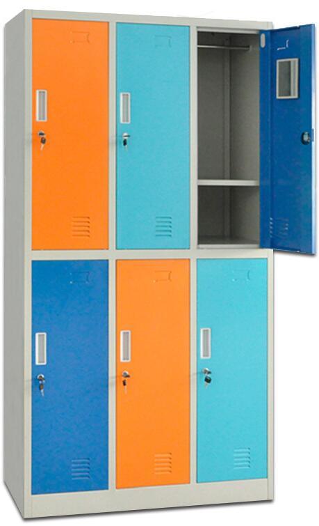 6 Door Cloth Metal Locker/Steel Locker/Storage Locker