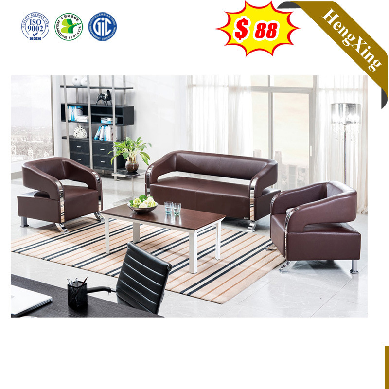 Commercial Office Leather Sofa Waiting Room Furniture Set 1+2+3 Seater Office Sofa