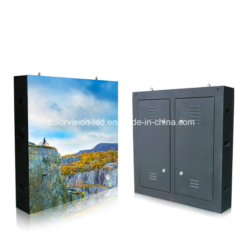 Sheet Metal Cabinet Wall Mounted Outdoor Rental Video HD P6 LED Display Module