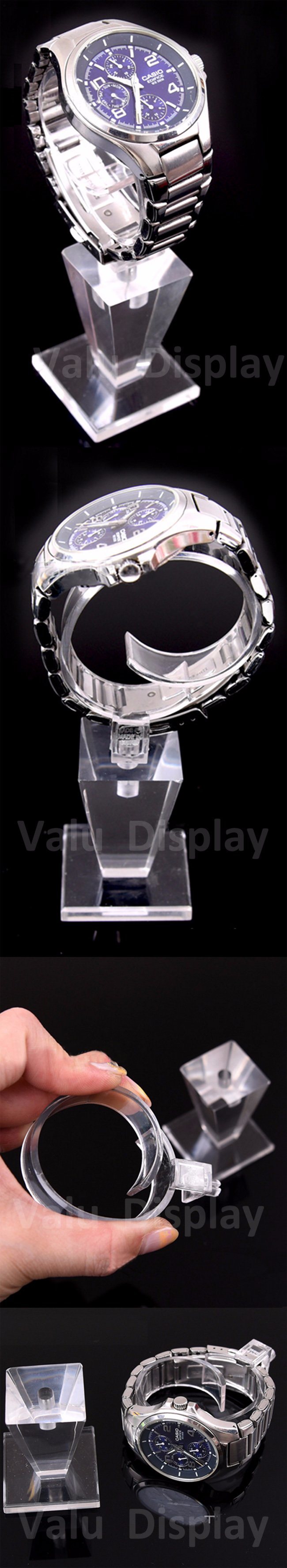 Acrylic Watches Holder Watches Stand Table Top Display for Store