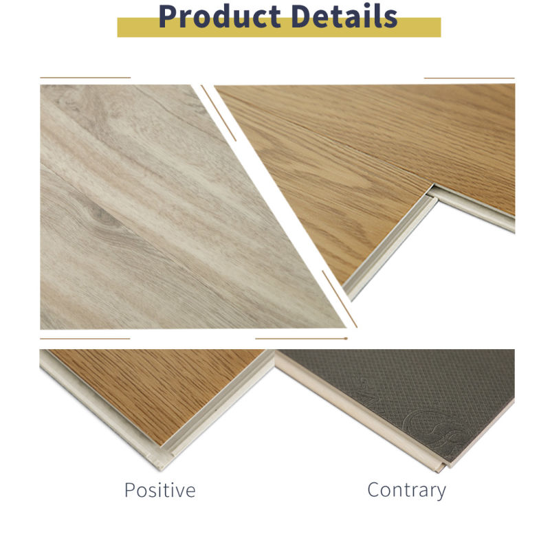 Commercial Wood Look Luxury Laminate Flooring Lvt PVC Spc Vinyl Flooring