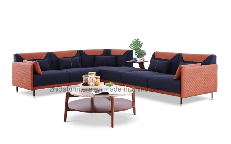 Modern Style Simple Sofa Sectional Sofa Fabric Sofa