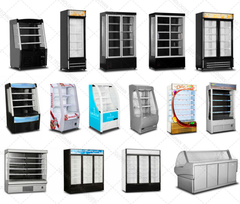 Popular Mini POS Open Refrigerator for Shop&Retail with ETL Certificate in White/Black/Grey