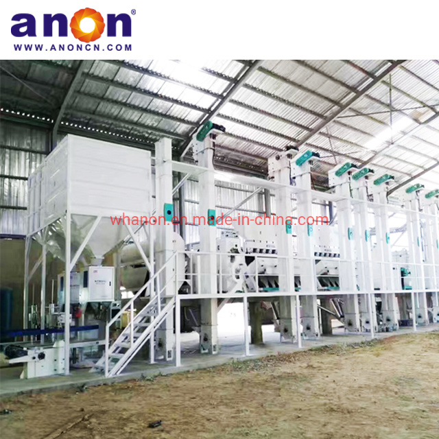 Anon 200 Tons Rice Mill Factory Supply Indian Rice Mill Machinery
