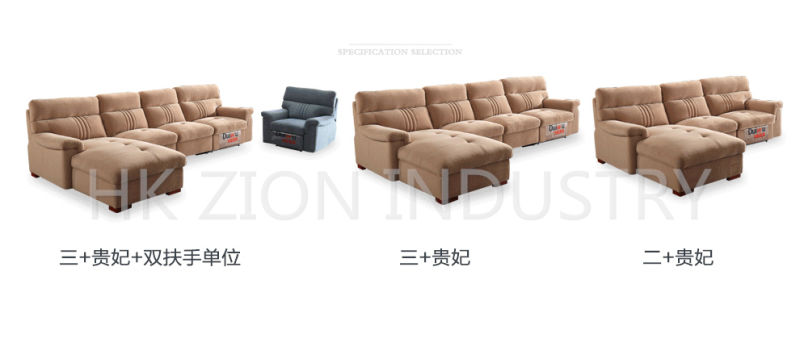 Luxury Chaise Lounge Sectional Sofa Couch Living Room Sofa Set Furniture Modern Lazy Sofa
