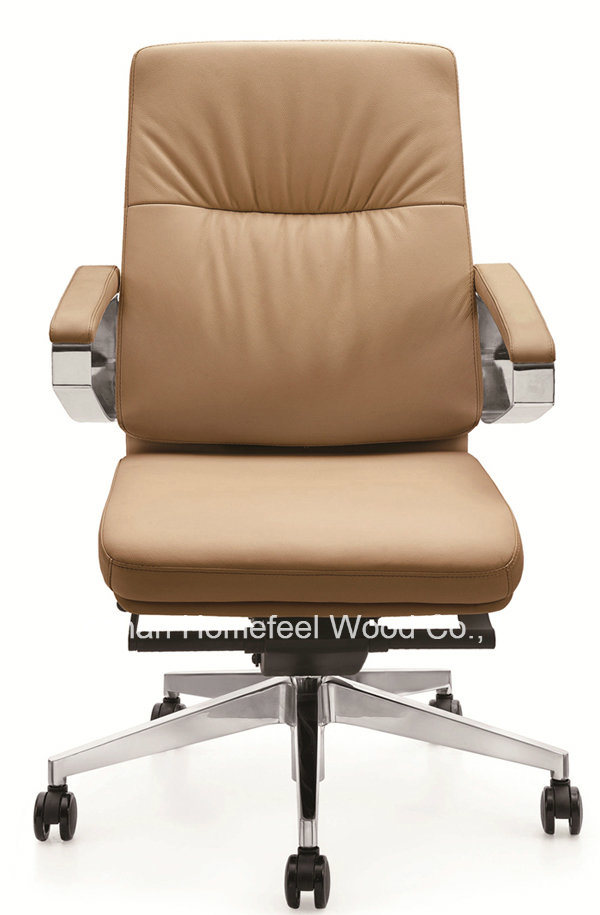 Modern Middle Back Leather Office Swivel Chair (HF-CH147B)