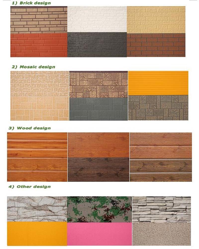 Decorative Wall Covering Panels Exterior Wall Siding Board for Home