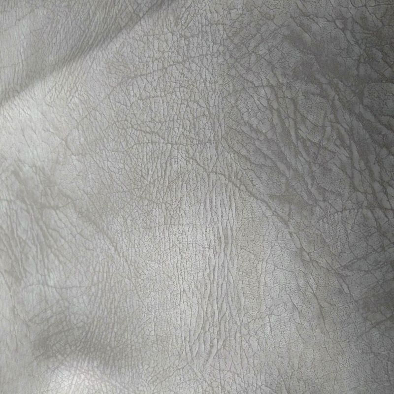 Skin Feeling Artificial Faux Imitation Synthetic PU Leather for Sofa -Sandy