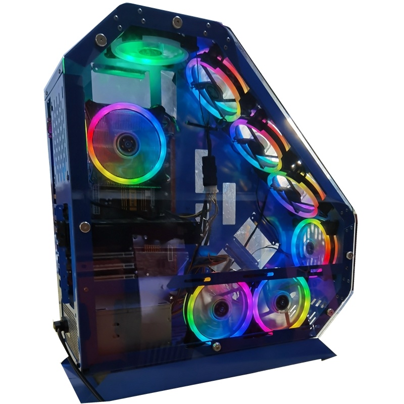 4mm Tempered Side Glass Panel PC Gaming Computer Case Cabinet