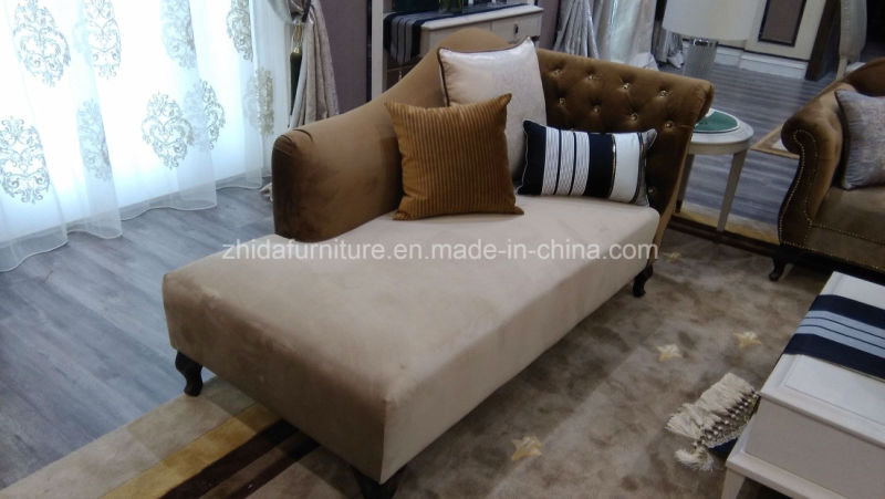 Modern Style Fabric Sofa Living Room Sofa, Chaise