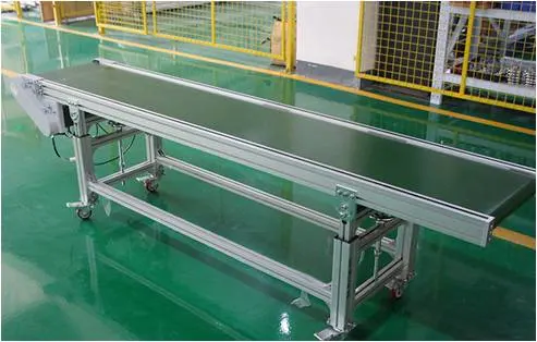 Small Conveyor Belt Mini Plastic Table Top Chain Conveyor