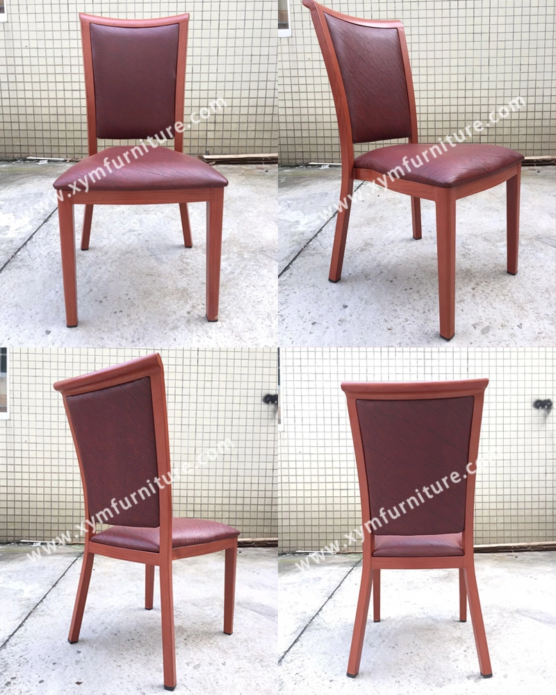 12 Years Factory Promotion Simple Design Imitated Wood Restaurant Dining Chair