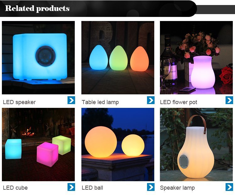 Illuminated LED Coffee Table / Events Luminous LED Coffee Table