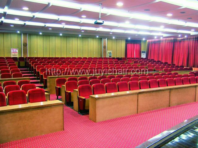 Red Meeting Room Chair Auditorium Seats Jy-602m