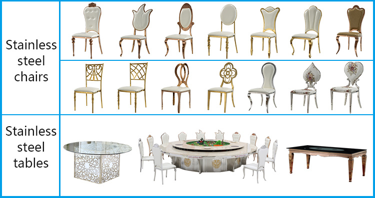 Hot Sale Iron Gold Banquet Chair for Wedding