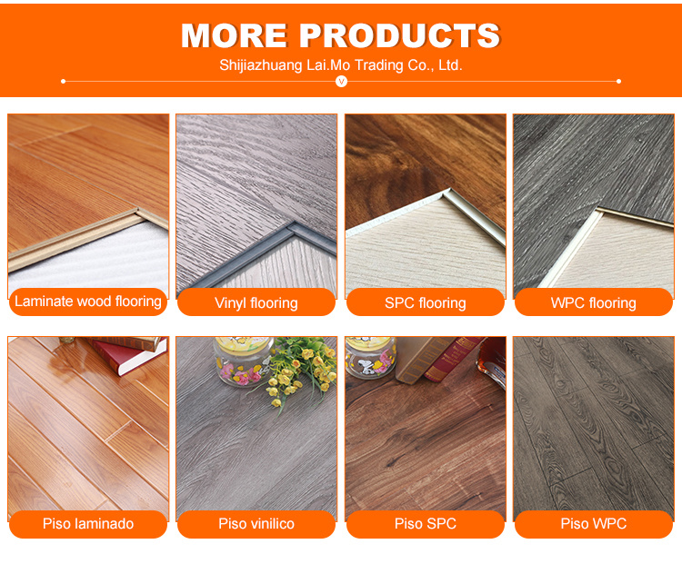 High Quality 5mm Natural Wood Look Durable Spc Vinyl Plank Flooring