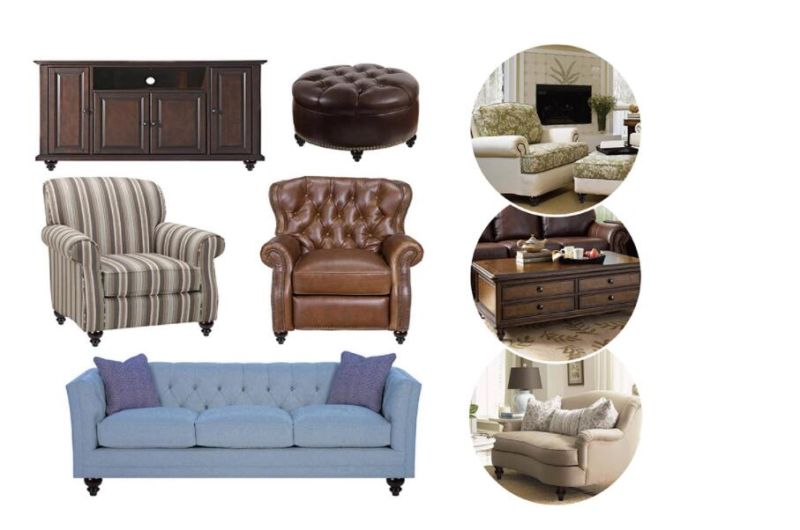 Most Popular Classic Style Round Wood Sofa Feet Leg