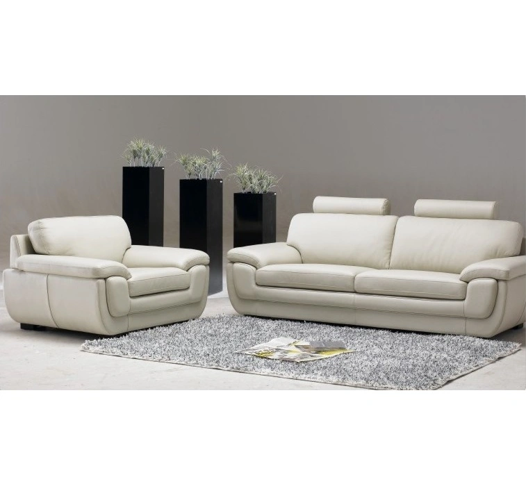Leather Sofafabric and Leather Sectional Combination Sofas European Style Round Corner Sofa Home Furniture