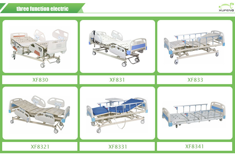 3 Functions Hospital Bed ICU Bed Nursing Bed Medical Hospital Bed Hospital Patient Bed Delivery Bed Care Bed Electric Hospital Bed Factory Manufacture